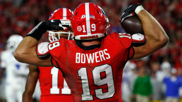 Brock Bowers Georgia  Joshua L. Jones  USA TODAY NETWORK